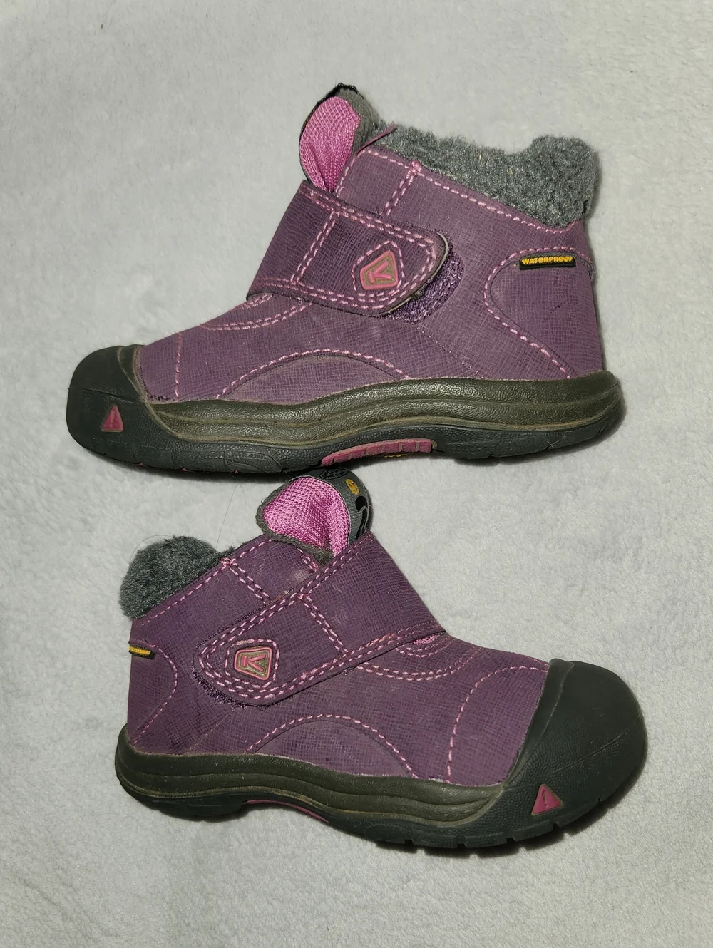 KEEN Kootenay WP (Waterproof) Winter Snow Boots Unisex-Child Size 7